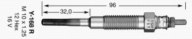 Свеча накаливания NGK 2162